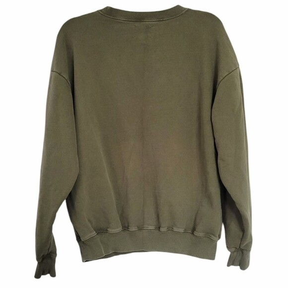 Offline by Aerie Khaki Green Sunburst crewneck sweatshirt Size XS - Picture 5 of 5